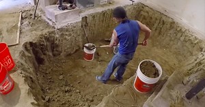 Watch a Man Dig out a 100-Year-Old Basement With His Bare Hands