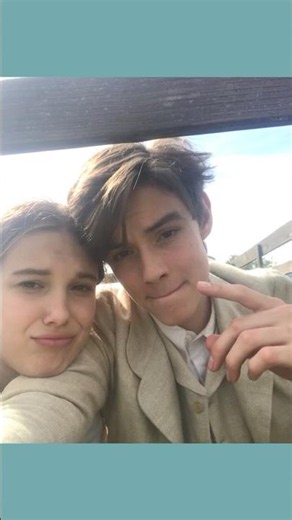 it's almost like no time has passed 🥹 #EnolaHolmes3 #MillieBobbyBrown #LouisPartridge
