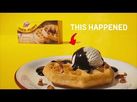 Eggo Thick & Fluffy Waffles | Evening Treats