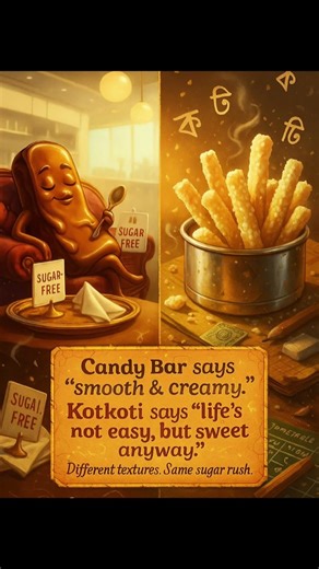 Bengali Snacks Showdown 🍬 | Naru vs Moa vs Nimki! 😋 #BengaliFood #DesiNostalgia