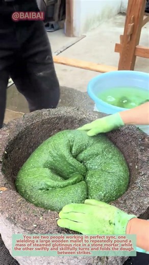 Traditional Mochi Making by Hand | Food ASMR