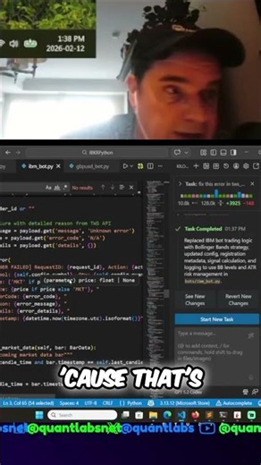 Flawless Python TWS Server: Redis Message Bus Magic! #shorts