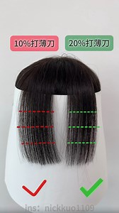 37K views · 4.3K reactions | 里用三刀測試 10% VS 20% 打薄刀thinning scissors...