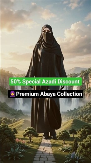 Luxury Black Abaya | Elegant Modest Wear for Women ✨