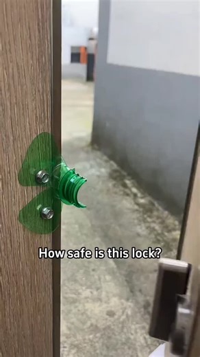 nc on Instagram: "How safe is that lock"