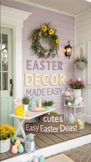 Easter Decoration Ideas 2025 🐰 | DIY, Budget-Friendly & Stunning Easter Decor Trends!