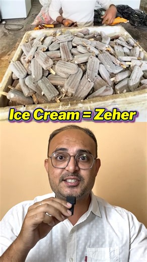 The Dirty Truth Behind Street Ice Cream in India #shorts