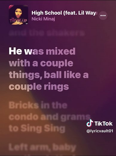highschool #lyrics_songs #lyricsmusic #nickiminaj | Nicki Minaj Songs