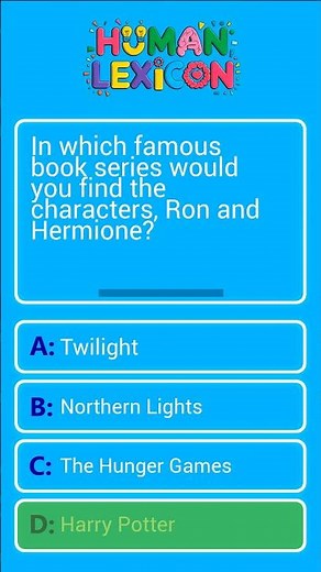In which famous book series would you find the characters, Ron and Hermione?