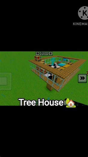 I build a tree house 🏡 #minecraft #music #minecraftbeauty #gaming #minecraftpe#minecraftlovers#memes