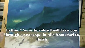 AFTER A STORM. Alan Kingwell Oil Painting Lesson and Tutorial