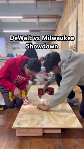 Impact Driver Showdown | ALARM Robotics 2079 #frc #robotics #rebuilt #woodworking