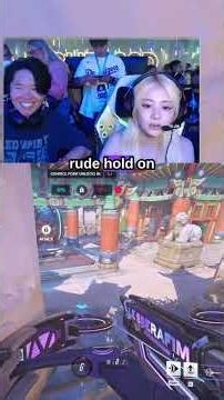 toast teaching yunjin how to troll #disguisedtoast #overwatch #lesserafim