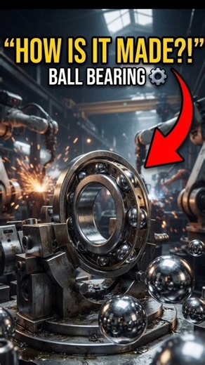How Are Ball Bearings Made? 🤯⚙️