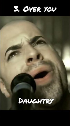 Daughtry Top 5 Hit Songs #daughtry #postgrunge #poprock #americanidol #chrisdaughtry #top5