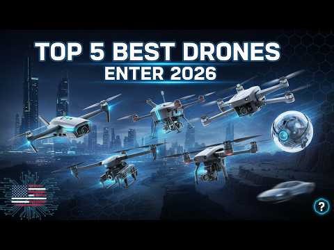 Top 5 BEST Drones of 2025 | 4K Camera, Budget & Professional (Review)