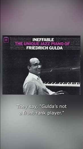Friedrich Gulda & #jazz ! | #deutschegrammophon #shorts