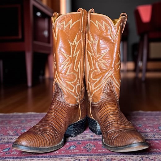 Vintage 1980s Tony Lama Black Label Lizard Cowboy Boots – Women’s 5.5, Handmade USA - Etsy