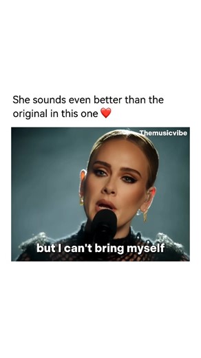 Themusicvibe on Instagram: "She knew her mic was on ❤️ Adele wrote "Easy On Me" to explain her divorce to her son, Angelo, so he could understand her decision when he's older. Adele's son, Angelo, inspired the song by saying, "'Cause I can't see you." This led Adele to reflect on her life and write music explaining her choices. The "Easy On Me" music video visually references Adele's "Hello" video, starting in black and white before transitioning to color, symbolizing a move from the past to the