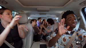 Things on Carpool are getting 𝙎𝙏𝙍𝘼𝙉𝙂𝙀𝙍. Stranger Things #CarpoolKaraoke is available now for FREE on the Apple TV app: apple.co/carpoolkaraoke309 (Filmed in summer of 2019) | Carpool Karaoke