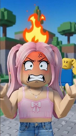 Roblox Diarrhea Girl’s Worst Day 😂💨 | Noob’s Epic Fail! #Roblox #Funny #Shorts