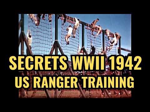 World War II Ranger Training 1942 Color Footage | US Army Rangers Fort Shafter Hawaii | Documentary