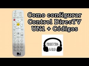 Como configurar control remoto Directv UN1, Códigos por Marca