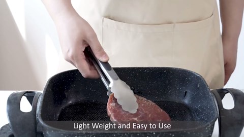 Abodpove Stainless Steel Cooking Utensils Set - 11pcs Kitchen Utensils Set with Holder for Cooking, Stainless Steel Utensils Set with Potato Masher, Skimmer, Spoons, Turners, Whisk, Tongs