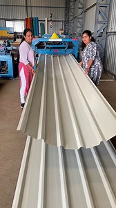 Metal Roof making inside the factory | Indian Food Mania