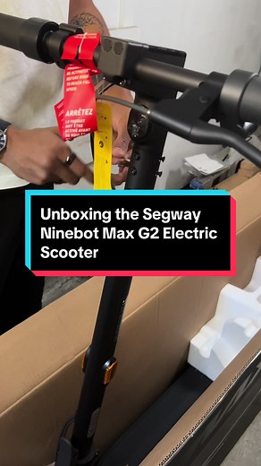 Unboxing the Segway Ninebot Max G2!!! #electricscooter #escooter #segway #Ninebot #ninebotmaxg2 #maxg2 #segwayg2 #segwaymaxg2