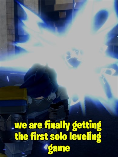 The First Solo Leveling Roblox Game #roblox #sololevelinganime #arise #sunjinwoo #robloxfyp