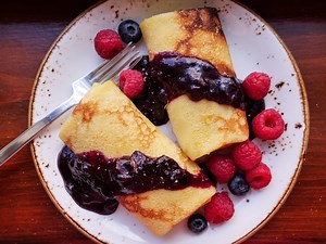 We Used One Ingredient To Make Our Cheese Blintzes Taste Ten Times Better