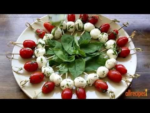 How to Make Caprese Appetizer | Appetizer Recipes | Allrecipes.com