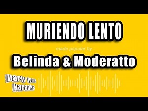 Moderatto, Belinda - Muriendo Lento (2004 / OFFICIAL VIDEO / 4K REMASTERED)