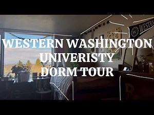 WESTERN WASHINGTON UNIVERSITY DORM TOUR [MATHES HALL]
