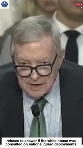 REFUSED TO SAY IF WHITE HOUSE SENT TROOPS INTO CITIES!