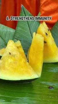 10 Yellow Color Watermelon Health Benefits