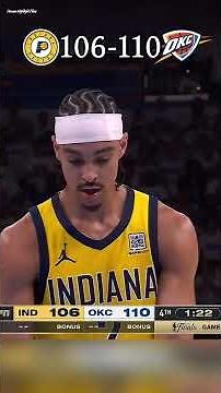 HALIBURTON DID IT AGAIN! GAME-WINNING JUMPER TO WIN IT FOR INDIANA IN GAME 1 OF THE NBA FINALS ! 🪣