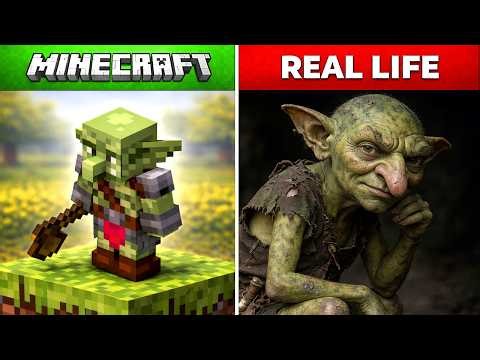 Minecraft Unknown Mobs vs Real Life (ULTRA REALISTIC)