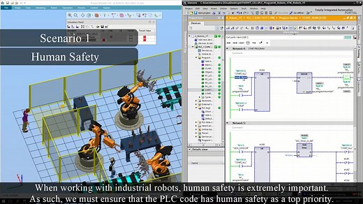 Process Simulate Virtual Commissioning with PLCSIM Advanced