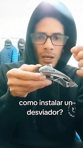 Cómo instalar un desviador de bicicleta