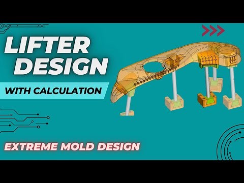 Injection Mold Design Math| Lifter Design Calculation for Plastic Mold Design | Lean your Design