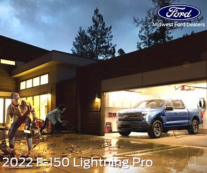 10K views · 23 reactions | The all-new F-150 Lightning goes Pro! ⚡️ With next-generation technology and seamless overnight charging, the first-ever, all-electric F-series #truck is purpose-built for the commercial customer. Bringing a host of new features never before possible in a commercial #pickup, the #F150LightningPro is definitely built for work.  Register today: https://ford.to/2Szb1xn. | Midwest Ford Dealers | Facebook