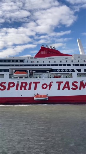 🚢 Spirit of Tasmania V 🌊 #spiritoftasmania #rauma #marineconstruction #finland #geelong #devonport #ferry #testdrive