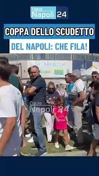 The CUP is in training: look at this incredible queue for the SCUDETTO 🏆😱