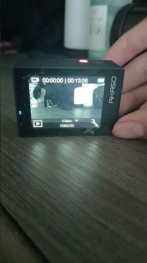 AKASO EK7000 Pro Camera Startup And Shutdown