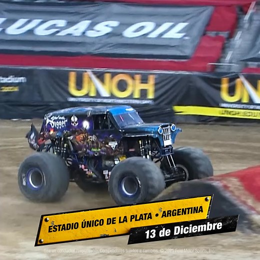 ¡Monster Jam regresa a Argentina! 💥El show de Motorsport más impactante del mundo regresa al Estadio Único de la Plata este 13 de Diciembre! | Monster Jam