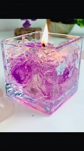 DIY gel candle making 📌💯 #handmade #homedecor #diy #viral #foryoupageシforyou | Nila's creativity