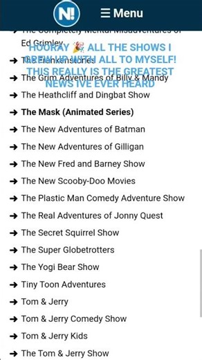 MY REACTION TO CLASSIC CARTOON NETWORK SHOWS ON TUBI 🩵🎉🎊#cartoonnetwork