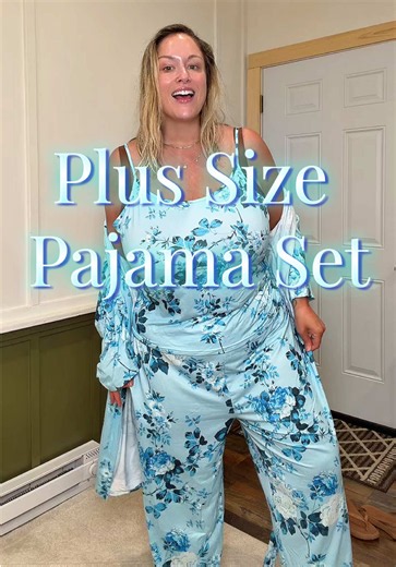 Plus Size Pajama Set Ideas: Matching Sleepwear & Silk Options